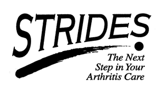 STRIDES THE NEXT STEP IN YOUR ARTHRITIS CARE