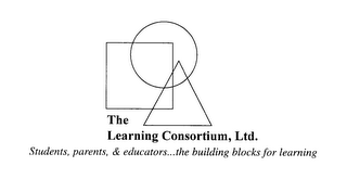 THE LEARNING CONSORTIUM, LTD. STUDENTS, PARENTS, & EDUCATORS...THE BUILDING BLOCKS FOR LEARNING