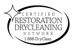 CERTIFIED RESTORATION DRYCLEANING NETWORK 1-888-DRYCLEAN