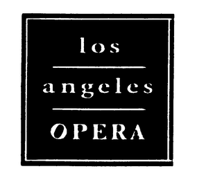 LOS ANGELES OPERA