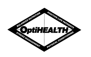 OPTIHEALTH BALANCED NUTRITION POSITIVE LIFE PATHWAYS STRESS MANAGEMENT PHYSICAL CONDITIONING