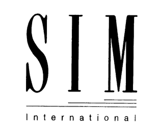 SIM INTERNATIONAL