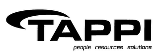 TAPPI PEOPLE RESOURCES SOLUTIONS