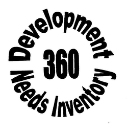 360 DEVELOPMENT NEEDS INVENTORY