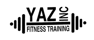 YAZ INC FITNESS TRAINING