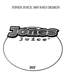 JONES JUICE 360 AND DESIGN