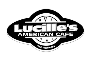 LUCILLE'S AMERICAN CAFE FOODS THAT COMFORT