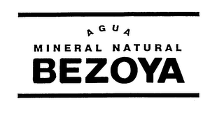 AGUA MINERAL NATURAL BEZOYA