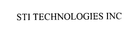 STI TECHNOLOGIES INC