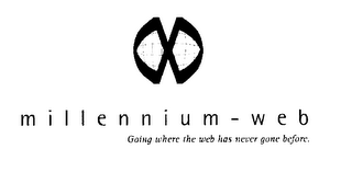 MILLENNIUM - WEB GOING WHERE THE WEB HAS NEVER GONE BEFORE.