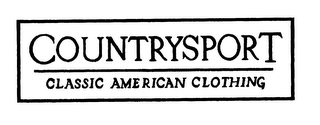 COUNTRYSPORT CLASSIC AMERICAN CLOTHING