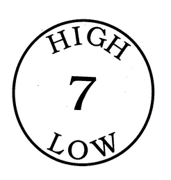 7 HIGH LOW