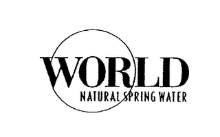 WORLD NATURAL SPRING WATER