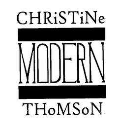 CHRISTINE MODERN THOMSON