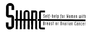 SHARE SELF-HELP FOR WOMEN WITH BREAST OR OVARIAN CANCER
