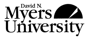 DAVID N. MYERS UNIVERSITY