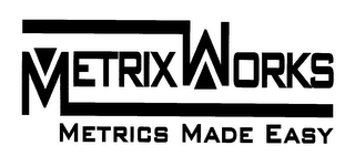 METRIXWORKS METRICS MADE EASY