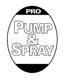 PRO PUMP & SPRAY