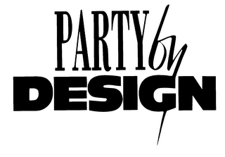 PARTY BY DESIGN