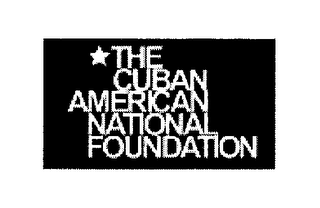 THE CUBAN AMERICAN NATIONAL FOUNDATION