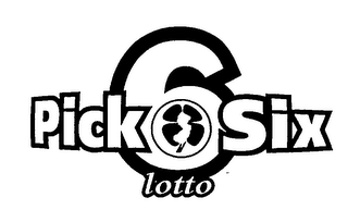 PICK SIX LOTTO