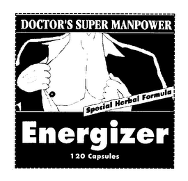 DOCTOR'S SUPER MANPOWER EXTRA STRENGTH SPECIAL HERBAL FORMULA ENERGIZER PLUS