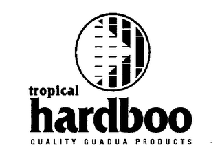 TROPICAL HARDBOO QUALITY GUADUA PRODUCTS