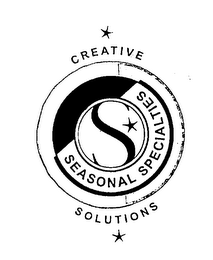 S SEASONAL SPECIALTIES CREATIVE SOLUTIONS