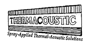 SPRAY-APPLIED THERMAL-ACOUSTIC SOLUTIONS