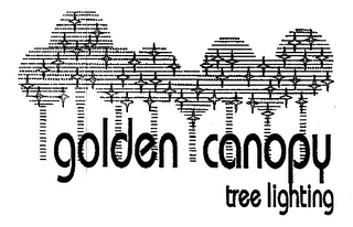 GOLDEN CANOPY TREE LIGHTING