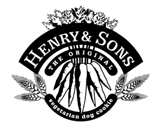 HENRY & SONS THE ORIGINAL VEGETARIAN DOG COOKIE