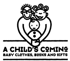 A CHILD'S COMING BABY CLOTHES, BOOKS AND GIFTS