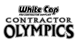 WHITE CAP PRO CONTRACTOR SUPPLIER CONTRACTOR OLYMPICS