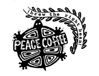 PEACE COFFEE IBREW THE RIGHT BEAN!