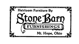 HEIRLOOM FURNITURE BY STONE BARN FURNISHINGS MT. HOPE, OHIO