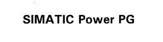 SIMATIC POWER PG