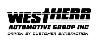 WEST HERR AUTOMOTIVE GROUP INC DRIVEN BY CUSTOMER SATISFACTION