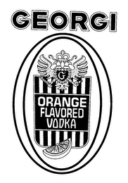 GEORGI O ORANGE FLAVORED VODKA