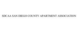 SDCAA SAN DIEGO COUNTY APARTMENT ASSOCIATION
