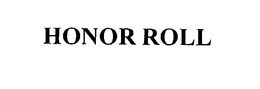 HONOR ROLL