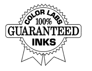 COLOR LABS 100% GUARANTEED INKS