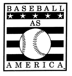 BASEBALL AS AMERICA