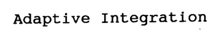 ADAPTIVE INTEGRATION