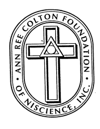 ANN REE COLTON FOUNDATION OF NISCIENCE,INC.