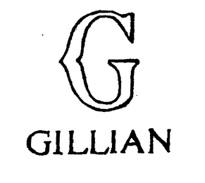 G GILLIAN