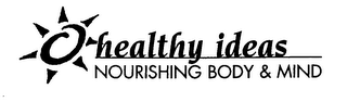 HEALTHY IDEAS NOURISHING BODY & MIND