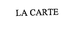 LA CARTE