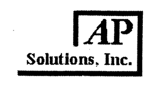 AP SOLUTIONS, INC.