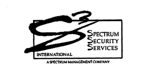 S3 SPECTRUM SECURITY SERVICES INTERNATIONAL A SPECTRUM MANAGEMENT COMPANY