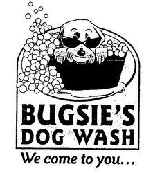 BUGSIE'S DOG WASH WE COME TO YOU...